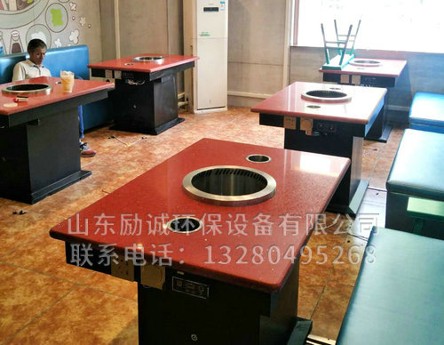 就凈化類無煙火鍋產(chǎn)品而言,勵(lì)誠(chéng)自循環(huán)水凈化式和其他廠家產(chǎn)品相比較